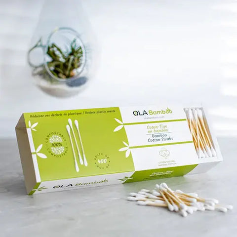 Bamboo Cotton Swabs