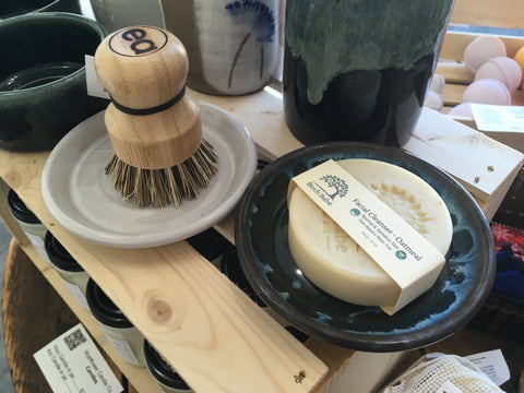 Pot Brush Trays or Soap Dish