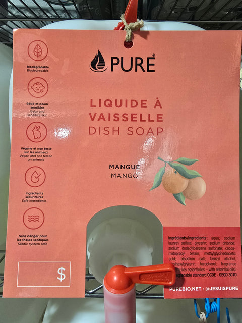 Pure Liquid Dish Soap