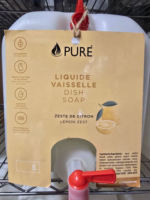 Pure Liquid Dish Soap