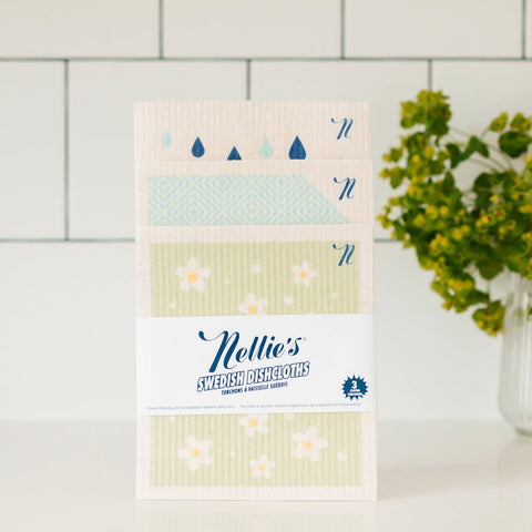 Nellie's Swedish Dishcloth (3PK)