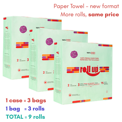 Bamboo Paper Towel - 3 Pack