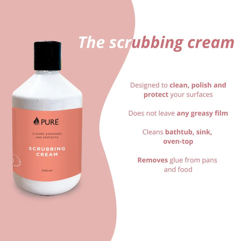 Pure scrubbing cream