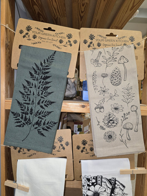 Your Green Kitchen Linens