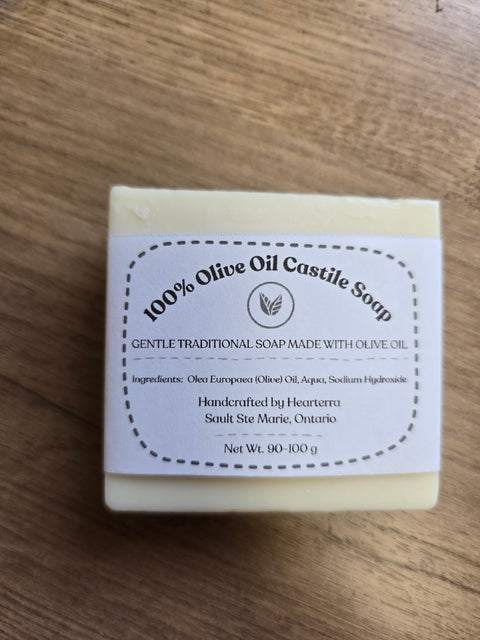 Hearterra 100% Olive Oil Castile Soap