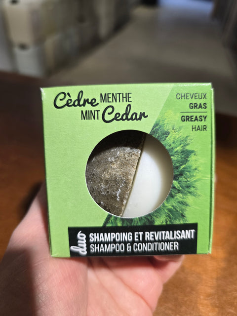 Duo Shampoo and Conditioner Bars