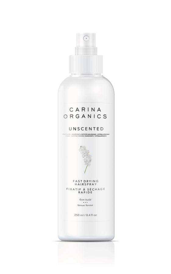 Carina Organics Unscented Fast Drying Hairspray